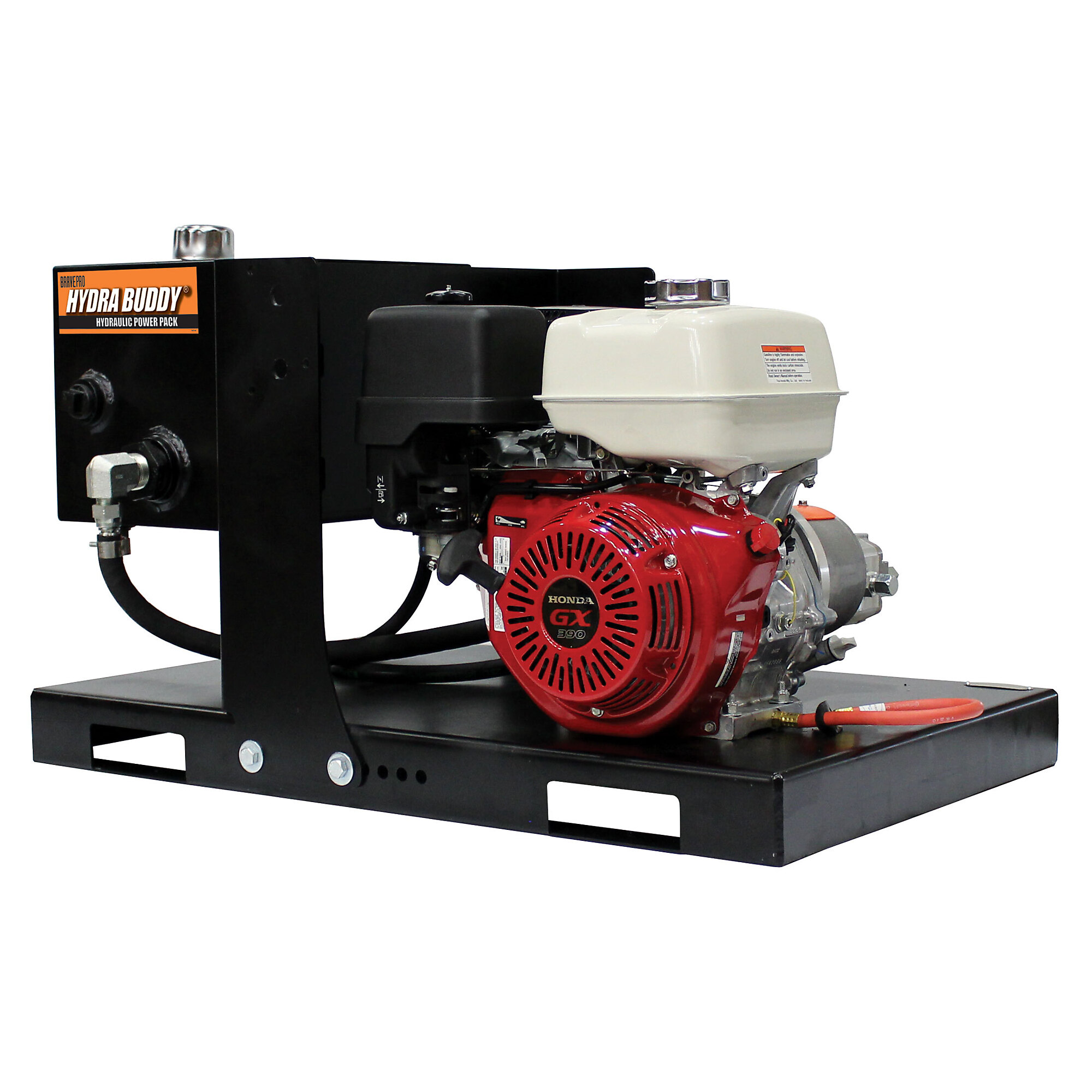 BravePro Hydraulic Power Pack, Honda GX390 Electric Start, 3000 PSI, 3600 RPM, Model# HBHS300GXE
